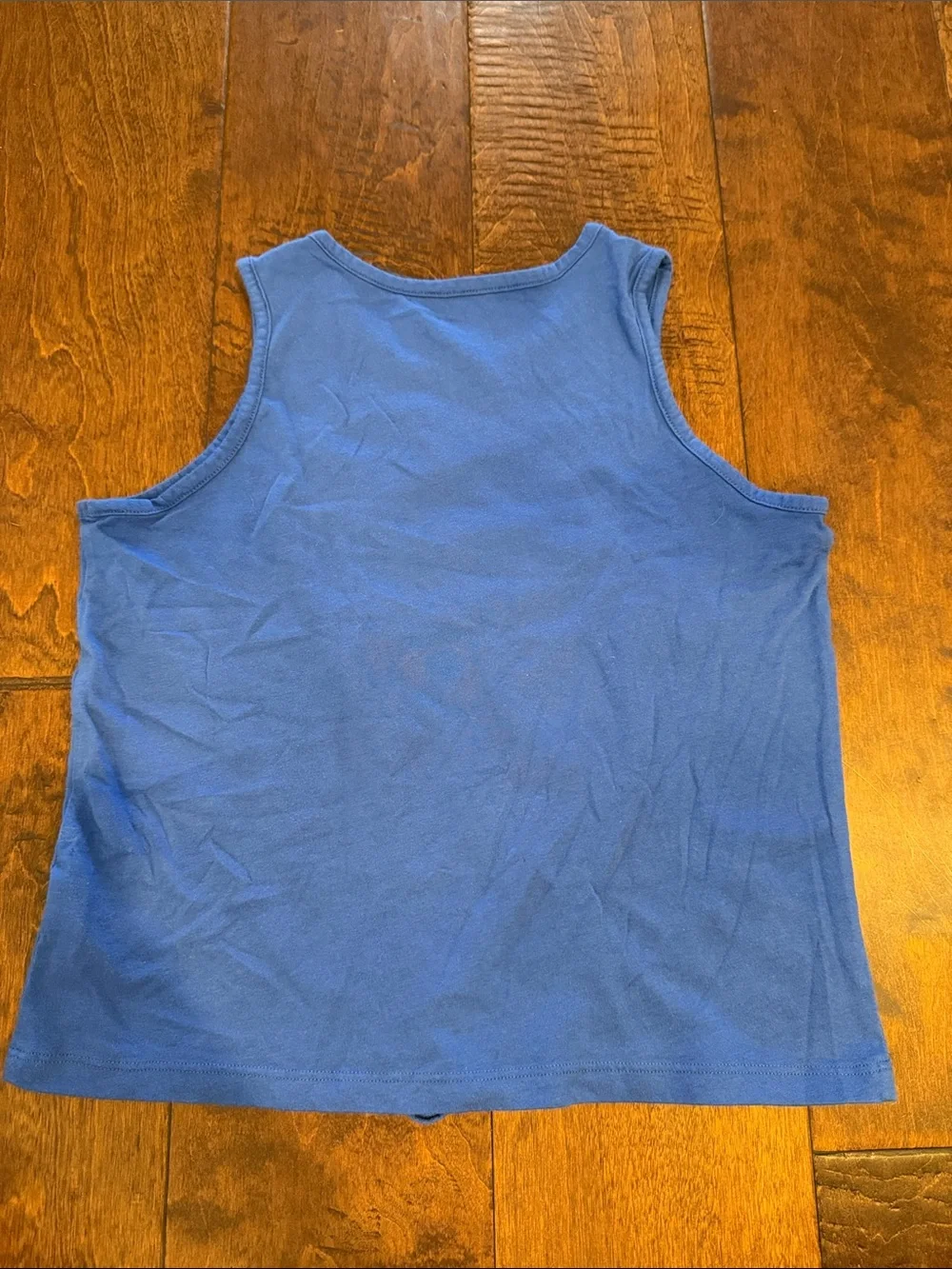The Children's Place Royal Blue Tropical Floral Tie-Front Tank